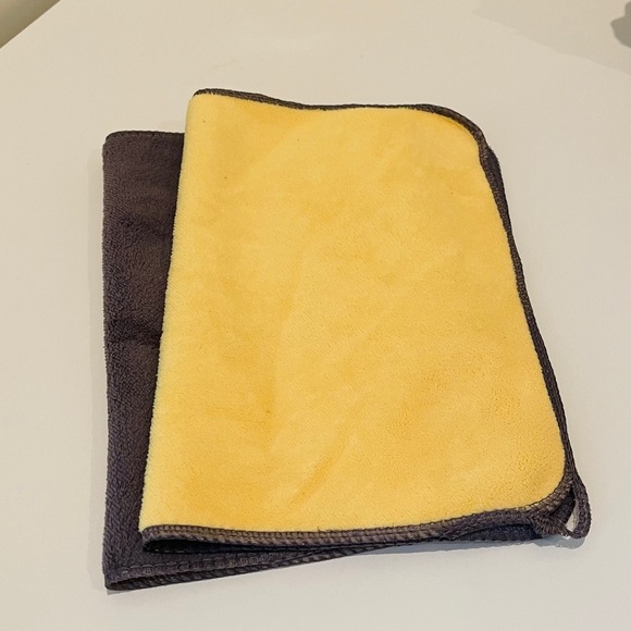 2PCS X-Large Coral Velvet Kitchen Towles/Linens - Picture 2 of 4